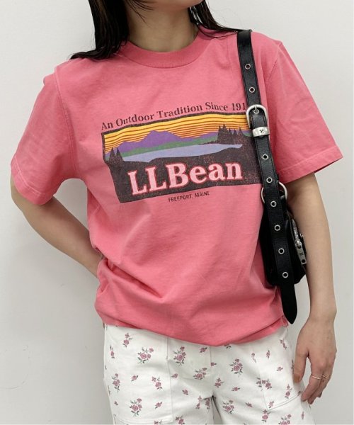 U by Spick&Span(ユーバイ　スピック＆スパン)/【L.L.Bean/エルエルビーン】 Morrill Short Sleeve Katahdin L/ピンク