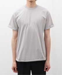 EDIFICE(エディフィス)/ガスコットン BAR－TACK Tシャツ/ベージュ