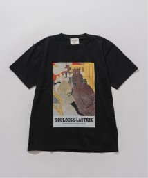 EDIFICE(エディフィス)/【Lautrec / ロートレック】別注アートプリント  Tシャツ/ブラック