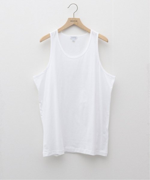 EDIFICE(エディフィス)/【SUNSPEL / サンスペル】Super Fine Cotton Underwear Vest/ホワイト