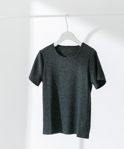 URBAN RESEARCH Sonny Label(アーバンリサーチサニーレーベル)/スラブベーシックTシャツ/チャコール