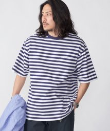 SHIPS MEN/SHIPS: COTTON USA ボーダー ポケット  Tシャツ/506020544