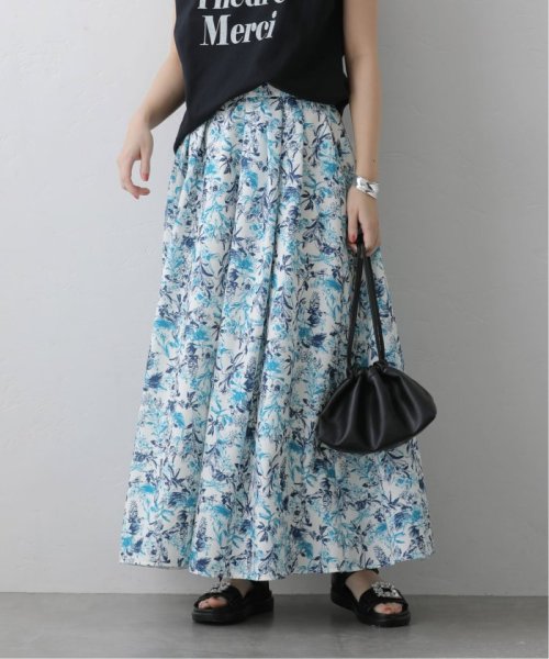 ジュイ柄タックフレアスカート ジュイ柄タックフレアスカート EI1483191030(11440円)