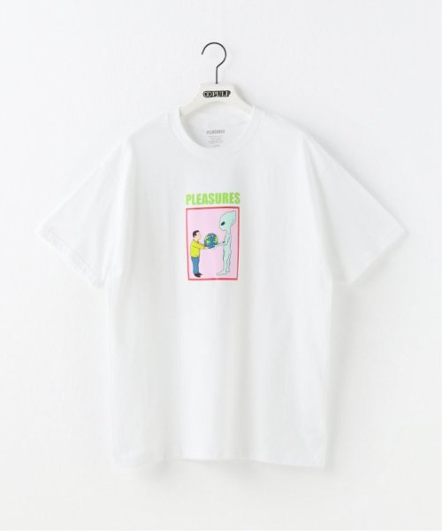 PULP(パルプ)/【PLEASURES / プレジャー】GIFT T－SHIRT/ホワイト