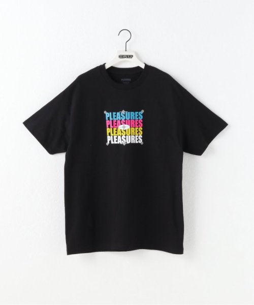 PULP(パルプ)/【PLEASURES / プレジャー】CMYK T－SHIRT/ブラック