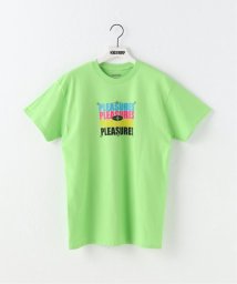 PULP(パルプ)/【PLEASURES / プレジャー】CMYK T－SHIRT/グリーンA