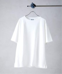 JOURNAL STANDARD relume Men's(ジャーナルスタンダード　レリューム　メンズ)/《予約》50/－ポンチクルーネックTシャツ/ホワイト