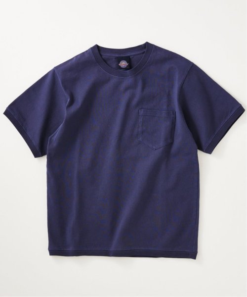 JOURNAL STANDARD relume Men's(ジャーナルスタンダード　レリューム　メンズ)/グッドウェア  USコットン リブクルーネックTシャツ/ネイビー