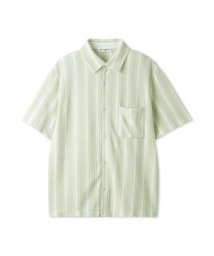 GELATO PIQUE HOMME/【HOMME】ストライプパイルシャツ/506020712