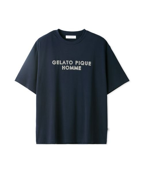 GELATO PIQUE HOMME(GELATO PIQUE HOMME)/【HOMME】ワンポイントロゴTシャツ/NVY