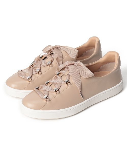 レースアップスニーカー 