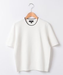 Theory(セオリー)/Tシャツ　WOOSTER CREPE KNIT LINKS/ホワイト