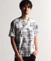 NICOLE CLUB FOR MEN/総柄柄プリント半袖Ｔシャツ/505990805