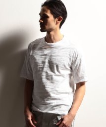 NICOLE CLUB FOR MEN/【RIELABO】カモフラリンクスジャカードクルーネック半袖Tシャツ/505990822