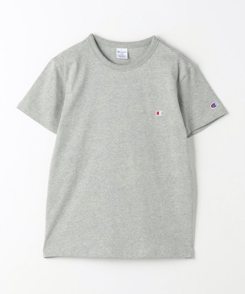 green label relaxing （Kids）(グリーンレーベルリラクシング（キッズ）)/＜Champion＞キッズ ショートスリーブ Tシャツ 140cm－160cm/MD.GRAY