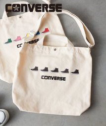 CONVERSE(CONVERSE)/CONVERSE SHOES LOGO GRAPHIC 2WAY TOTE/ｱｲﾎﾞﾘｰ