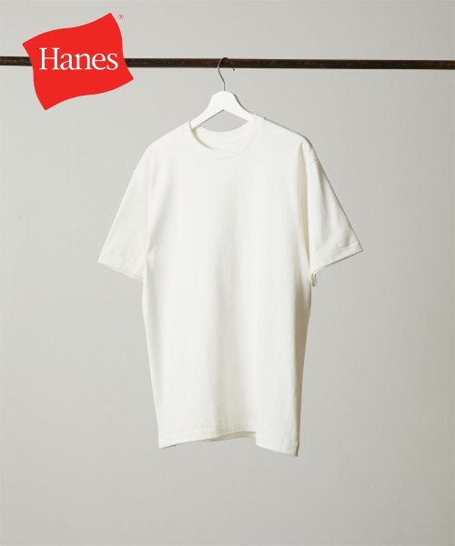 Hanes(ヘインズ)/Hanes/ヘインズ　1P SHIRO CREW NECK T－SHIRT  HM1－X201    /ホワイト