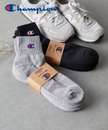 CHAMPION(チャンピオン)/Champion CMSCY202  クォーターレングスソックス3P                /ヘザーグレー