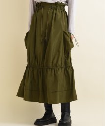 INTERPLANET/【ＣＹＮＩＣＡＬ】タフタポケット裾ギャザースカート/506009126