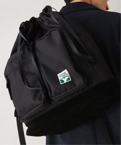 JOURNAL STANDARD relume Men's(ジャーナルスタンダード　レリューム　メンズ)/【OUTDOOR PRODUCTS】別注 DRAWSTRING バックパック/ブラック