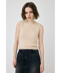 moussy(マウジー)/SHAGGY GLITTER KNIT トップス/ECRU