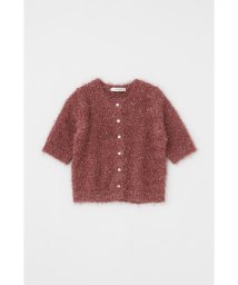 moussy(マウジー)/SHAGGY GLITTER KNIT カーディガン/BRN