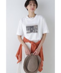 human woman(ヒューマンウーマン)/◆４０／２天竺・フォトＴシャツ/CA-FE