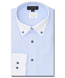 TAKA-Q/形態安定 吸水速乾 スタンダードフィット ドゥエボタンダウン長袖シャツ シャツ メンズ ワイシャツ ビジネス ノーアイロン yシャツ ビジネスシャツ 形態安定/506021106