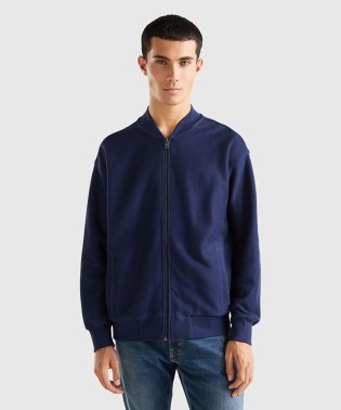 BENETTON (mens)/コットン100%ジップアップブルゾン/505992085