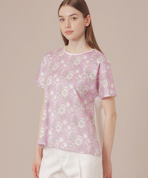 MACKINTOSH LONDON(MACKINTOSH LONDON（レディース）)/【婦人画報掲載】【BIBURY FLOWER】カラーバイブリーフラワープリントTシャツ/ピンク