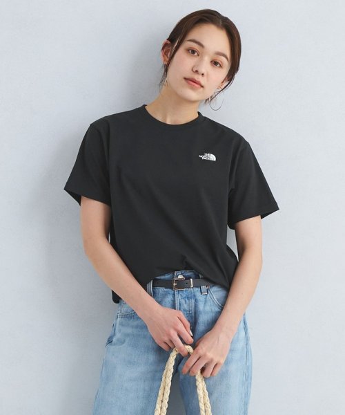 green label relaxing(グリーンレーベルリラクシング)/＜THE NORTH FACE＞ショートスリーブ ヌプシ Tシャツ/BLACK