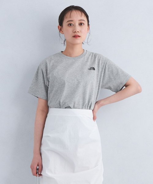 green label relaxing(グリーンレーベルリラクシング)/＜THE NORTH FACE＞ショートスリーブ ヌプシ Tシャツ/MD.GRAY