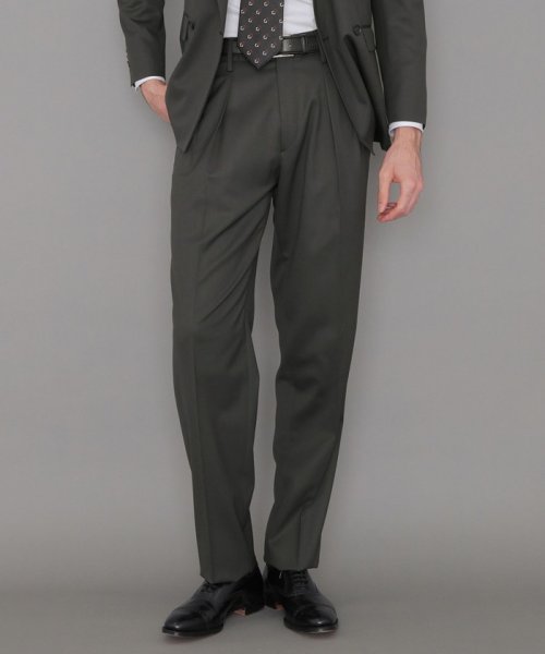 【LEON掲載】ウールストレッチツイルトラウザーズ 