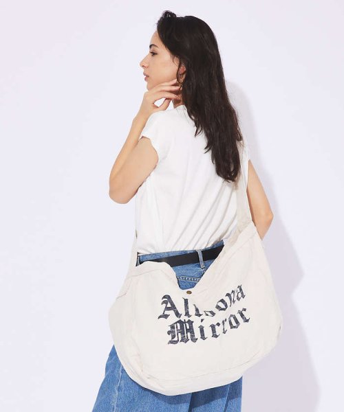 ABAHOUSE(ABAHOUSE)/【REPRODUCT】Newspaper Bag/ニュースペーパーバッグ/キャン/ホワイト系その他3