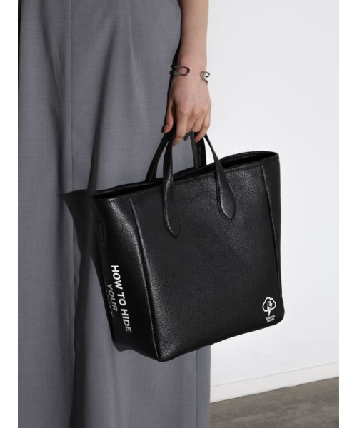 intoxic×nouer SIDE LOGO LEATHER TOTE 【TREASURE TOPKAPI】トレジャー トプカピ【アーカイブ】マイルドサテン スカーフ パネル柄 トートバッグ 2023 AAA1837838985 (14000円)