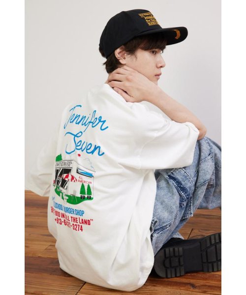 RODEO CROWNS WIDE BOWL(ロデオクラウンズワイドボウル)/(JS)SHOP Tシャツ/O/WHT1