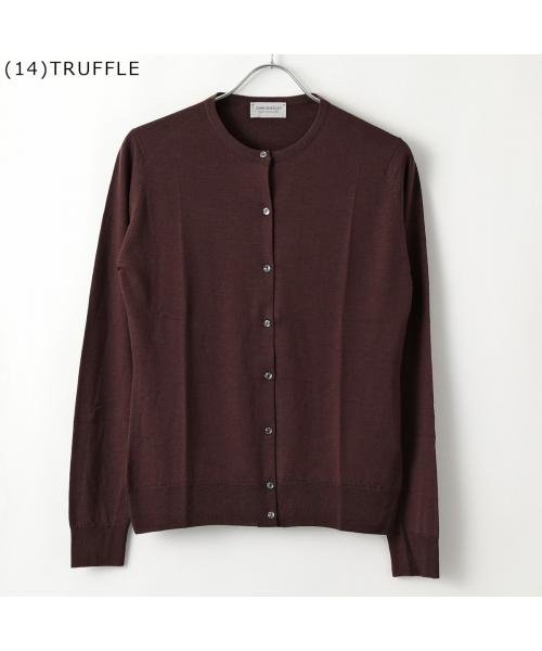 セール】JOHN SMEDLEY ニット PANSY SHORT SLIMFIT カーディガン 