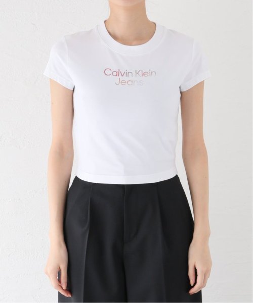 JOINT WORKS(ジョイントワークス)/【Calvin Klein Jeans / カルバン クライン ジーンズ】 A－SS DIFFUSED LOGO/ホワイト