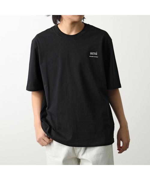 【セール】ami paris 半袖 Tシャツ UTS024.726 ハートロゴ刺繍 ...