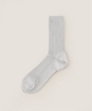 Spick & Span/【MARCOMONDE/マルコモンド】 glitter ribbed socks/506026444