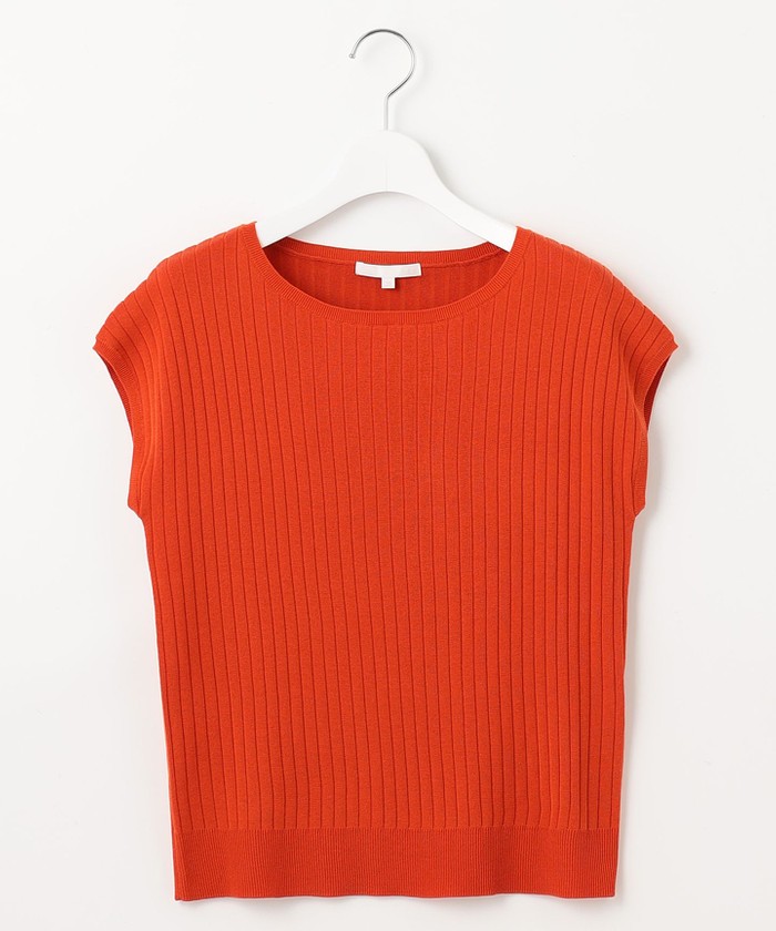 オレンジ系｜ニット・セーター｜自由区 (Lサイズ)(ジユウクエル)｜阪急