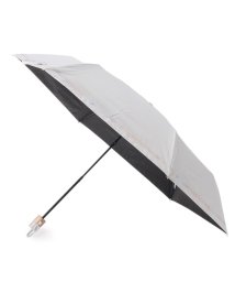 Ober Tashe(ESPERANZA／OberTashe)/遮光率100％ UVカット率100％ 遮光ニュアンスラインmini 日傘 晴雨兼用 折りたたみ傘/オフホワイト（003）