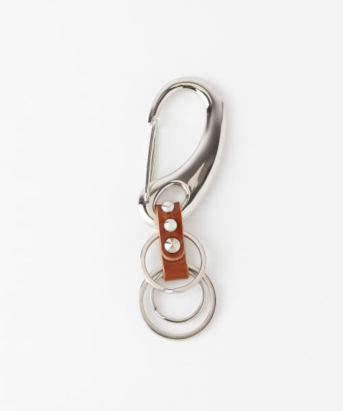 ITEMS URBANRESEARCH(アイテムズアーバンリサーチ（メンズ）)/Hawk　Carabiner Studs KeyHolder/BRN