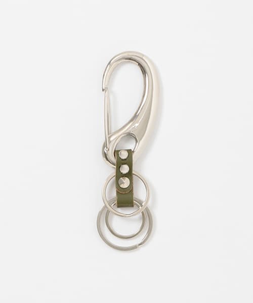 ITEMS URBANRESEARCH(アイテムズアーバンリサーチ（メンズ）)/Hawk　Carabiner Studs KeyHolder/MOSSGRN