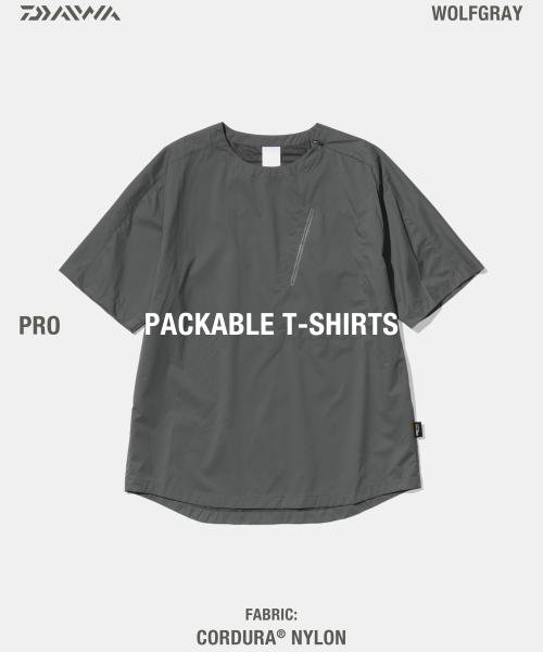 URBAN RESEARCH(アーバンリサーチ)/DAIWA LIFESTYLE PRO　CORDURA PACKABLE T－SHIRTS/WOLFGRAY