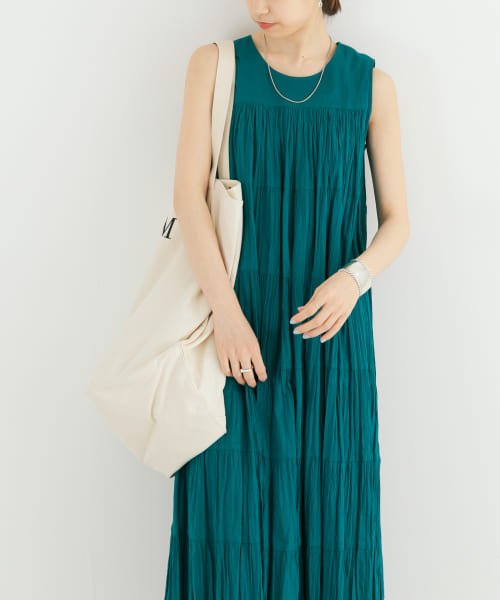 『一部WEB限定カラー』ティアードクリンクルワンピース 人気・おすすめ｜使いやすい・旅行におすすめ 品質保証 全国発送 在庫限り