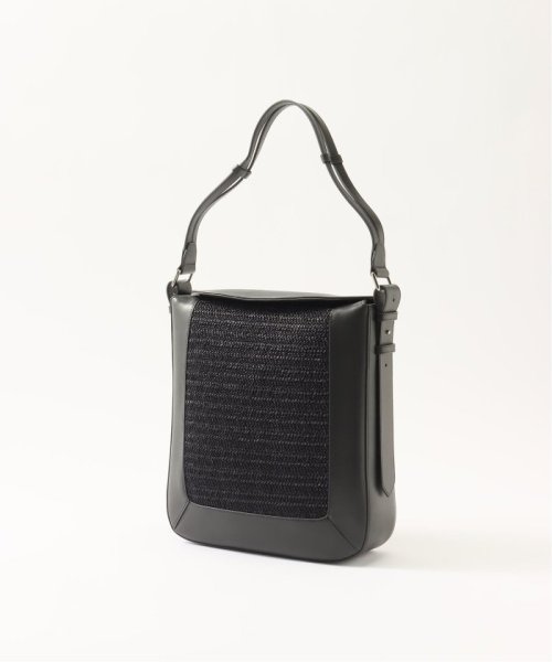 EDIFICE(エディフィス)/【LAvenir / ラ・ヴェニール】Mael Square Shoulder Bag Mesh/ブラック