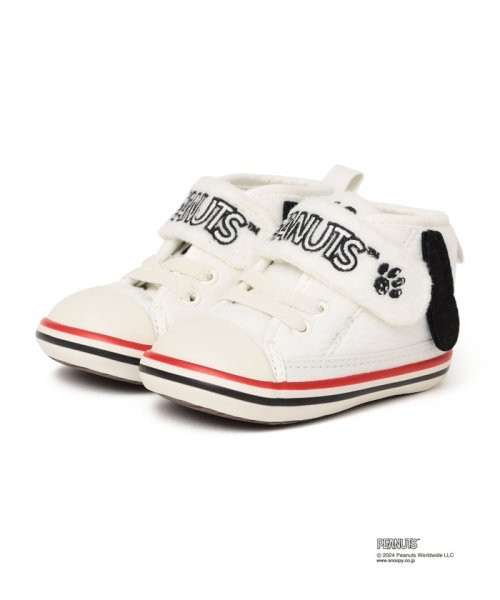 SHIPS KIDS(シップスキッズ)/CONVERSE:BABY ALL STAR N PEANUTS SP V－1/ホワイト