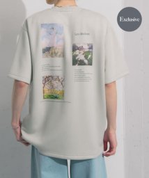 SENSE OF PLACE by URBAN RESEARCH(センスオブプレイス バイ アーバンリサーチ)/『別注』Claude Monet　グラフィックアートTシャツ(5分袖)A/MINT