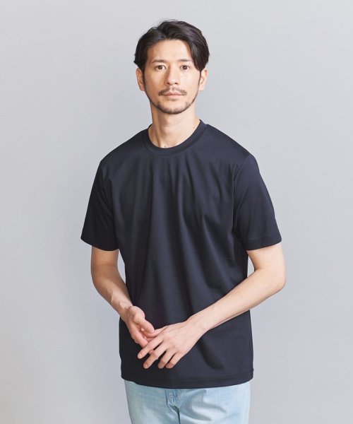 BEAUTY&YOUTH UNITED ARROWS(ビューティーアンドユース　ユナイテッドアローズ)/【WEB限定 WARDROBE SMART】NORITAKE スマートフィット Tシャツ/NAVY